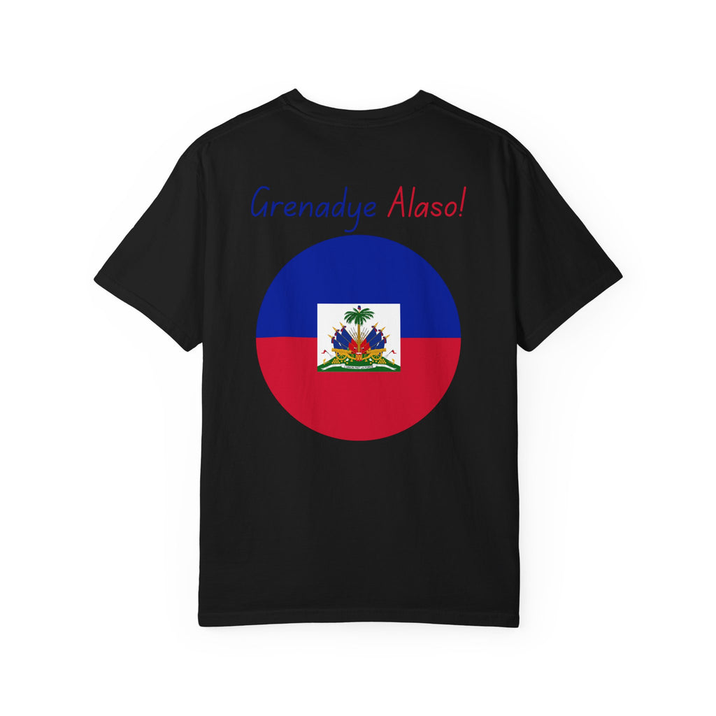 Haiti World Cup Trophy T-Shirt — "Nou Chanpyon" / Grenadye Alaso Pride Tee