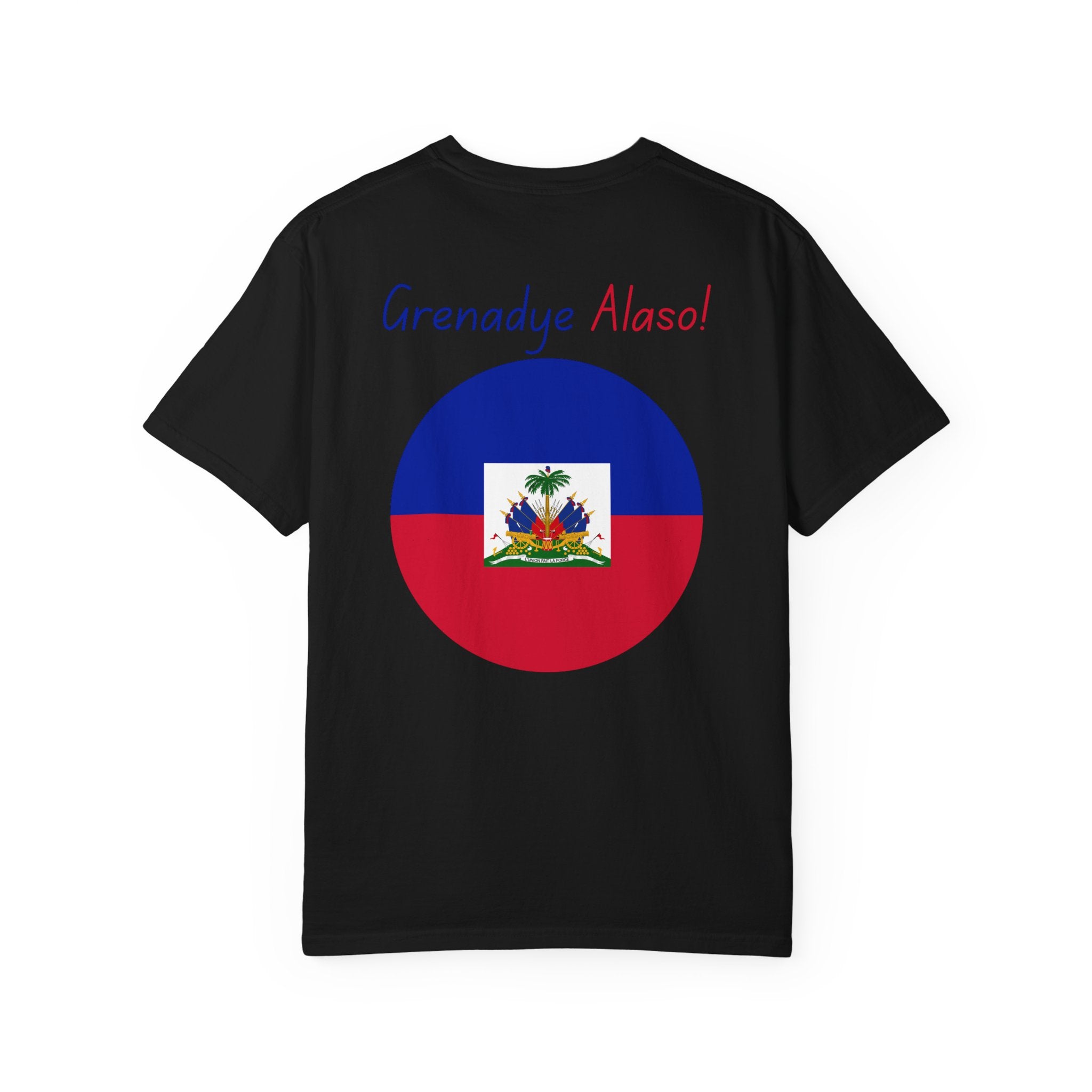 Haiti World Cup Trophy T-Shirt — "Nou Chanpyon" / Grenadye Alaso Pride Tee