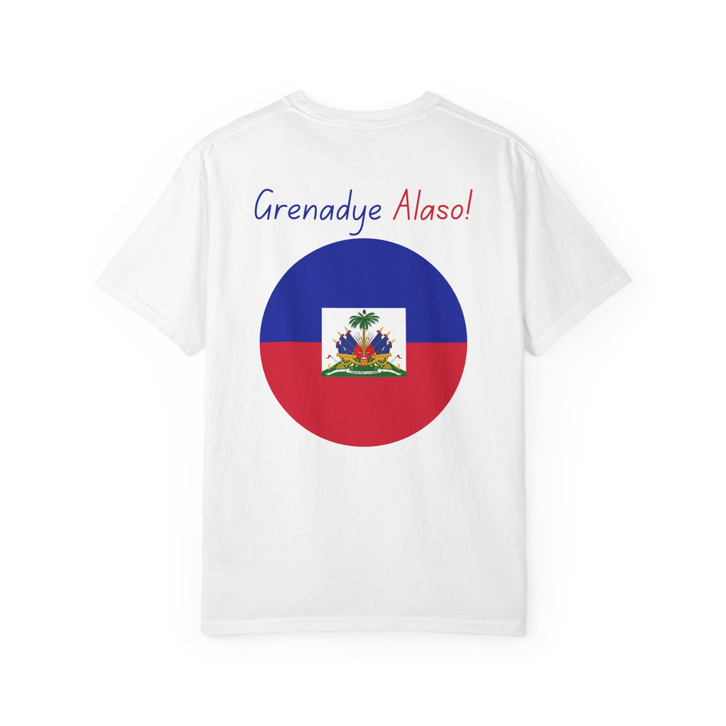 Haiti World Cup Trophy T-Shirt — "Nou Chanpyon" / Grenadye Alaso Pride Tee